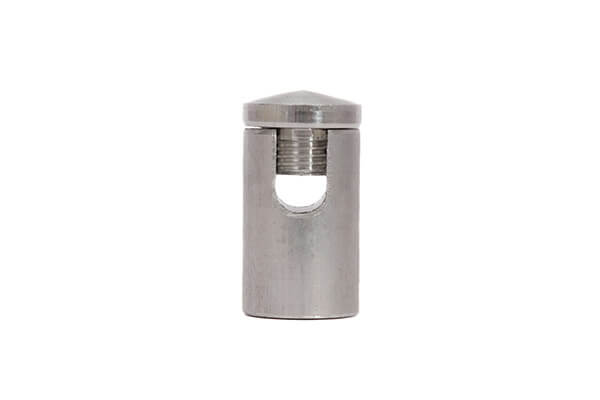 Conjunto Desviador de cabo com freza 7,0 alumínio 5/8x25,0